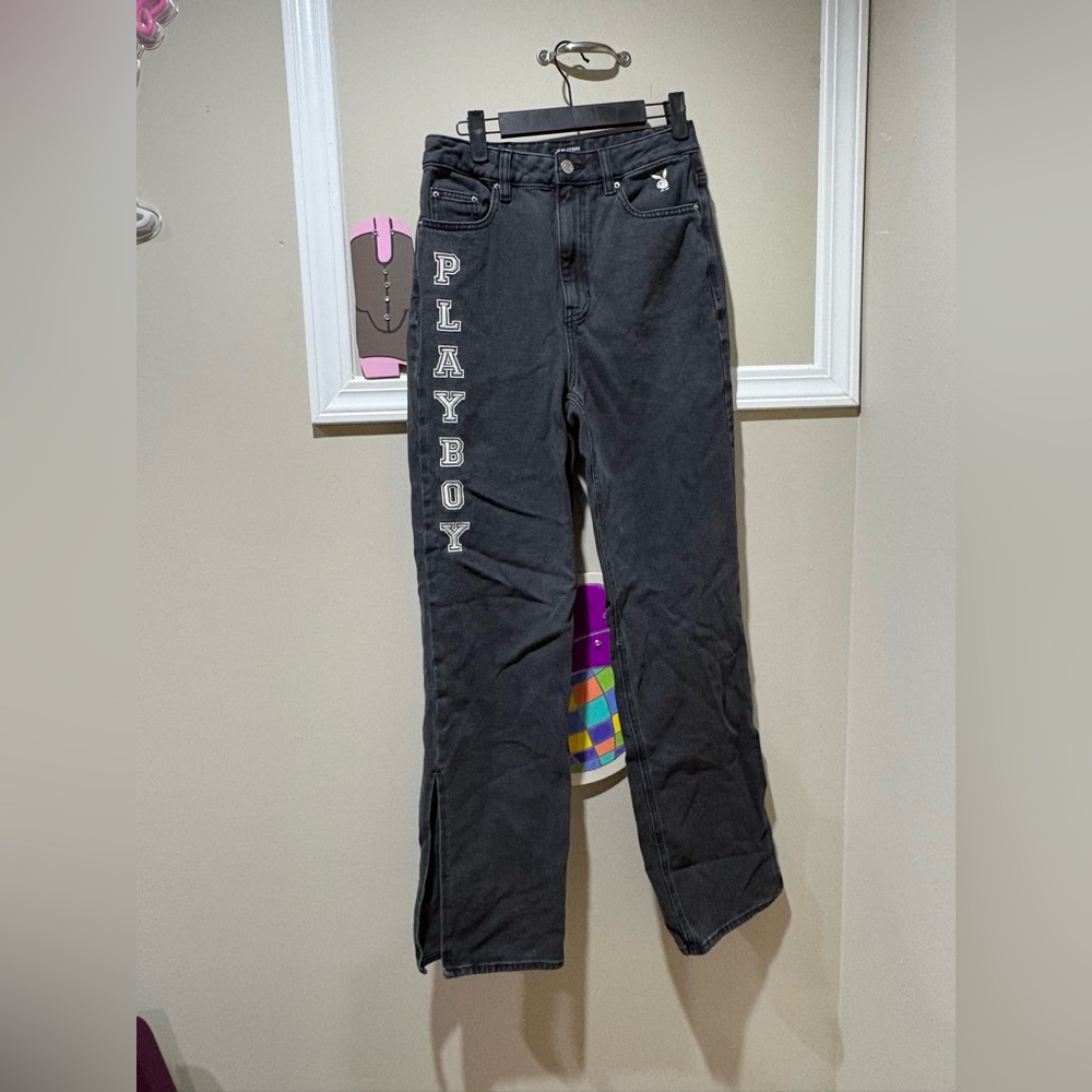 PLAYBOY by PacSun Charcoal Jeans